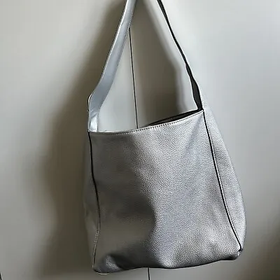 John Lewis Kin Shoulder Bag-silver • £44.99