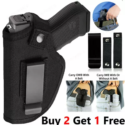 Gun Holster Tactical Concealed Left/Right Hand IWB OWB Belt Weapon Carry Pistol • $7.08