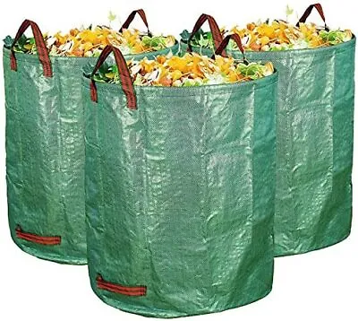 £12 • Buy Quailitas Garden Waste Bags – 272L [Pack Of 3], 76 X 67 Cm, Large Capacity