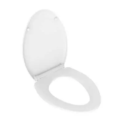 Elongated Plastic Toilet Seat With Soft Close And Easy Off In Daisy By Mainstays • $19.95