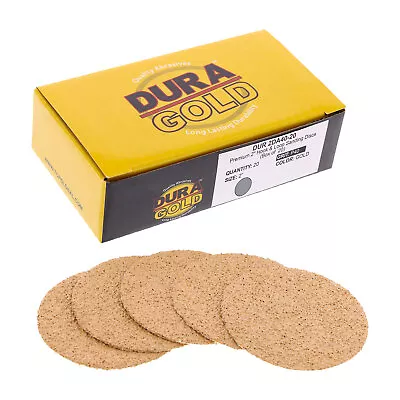 40 Grit 2  Gold Hook & Loop Sanding Discs DA Sanders - Box Of 20 Sandpaper • $9.99