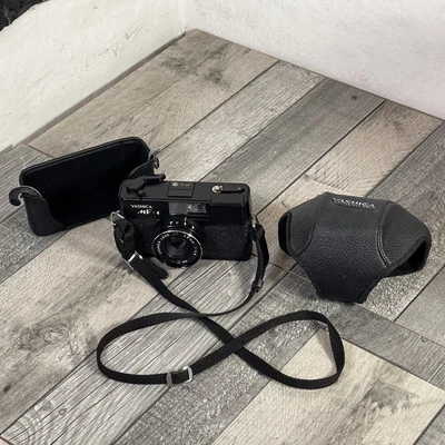 £24.95 • Buy YASHICA MF-1 Super 35mm Film Camera & Case Neck Strap Prime F2.8 Lens Vintage