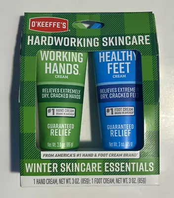 O'Keeffe's Working Hands & Healthy Feet Cream Set 3 Oz Each  NEW • $14.30