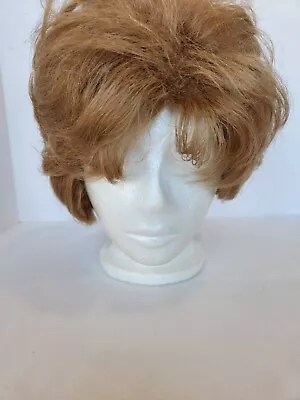 Vintage Women's Wig Blonde 100% Human Hair Capri Wig Imports Pre-Owned Unwashed • $29.99