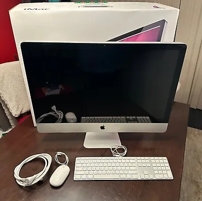 Apple IMac 27  Mid-2011 Core I7-2600 3.4GHz 16GB Ram 256 SSD HD6970M 2GB Vram • $280