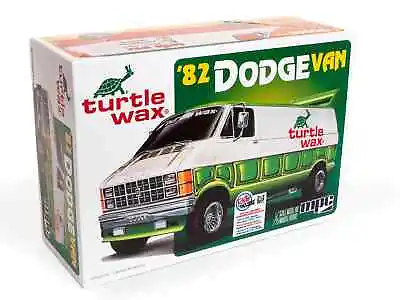 MPC 1982 Dodge Van Custom (Turtle Wax) 1:25 Scale Model Kit • $31.99