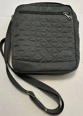 PACSAFE Citysafe CS150 Anti-Theft CROSSBODY/SHOULDER Bag TRAVEL PURSE GREY • $60