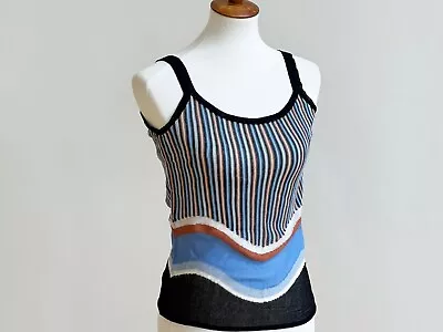 Missoni Knit Wave Pattern Tank Top Size 4 • $79