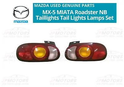 Mazda Genuine MX-5 MIATA Roadster NB Taillights Tail Lights Lamps Set Used JDM • $205.99