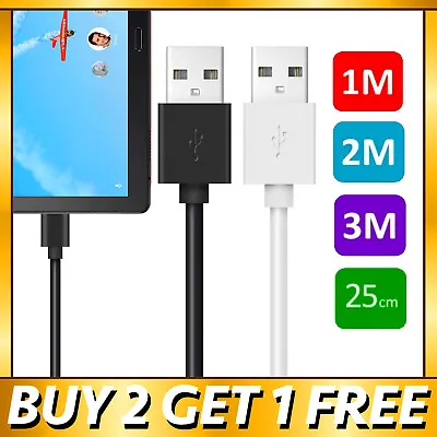 Fast USB Cable Charger Charging For Lenovo Smart M10 P10 E10 E7 Tab 3/4 Tablet • £2.49