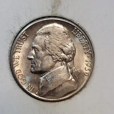1939 S Jefferson Nickel CC • $6.95