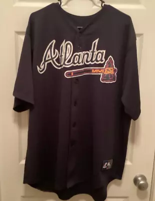 Majestic Freddie Freeman Atlanta Braves Jersey 2XL Genuine MLB Jersey • $48.99