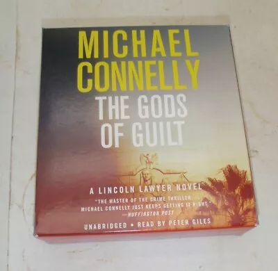 The Gods Of Guilt By Michael Connelly Audiobook CD Unabridged • $16.99