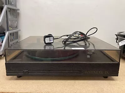 £64 • Buy SYSTEMDEK IIX Belt Driven Turntable Glass Platter Audio Technica Cartridg CS S68
