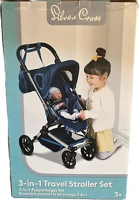 Silver Cross Dolls 3-in-1 Travel System. Brand New - Package Is Damage • £45