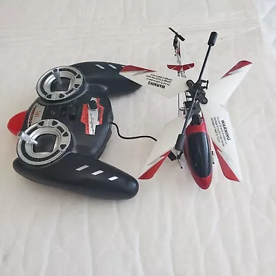 LED Metal Mini RC Helicopter 3-Channel Infrared R/C DOUBLE HORSE 9098 Has Manual • $20