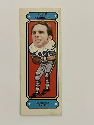 1975 Nabisco Sugar Daddy All-Stars Roger Staubach #1 Condition Excellent • $7.50