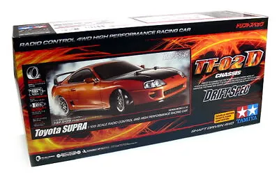 Tamiya EP RC Car 1/10 Toyota SUPRA TT02D Chassis Drift Spec 4WD With ESC 58613 • $448.33