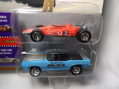 1969 Camaro Pace Car & Indy Race Car   Johnny Lightning Indy 500 Champions  1:64 • $9.99