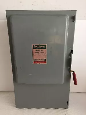 Sylvania D2033sn 200 Amp 240 Volt 3 Phase Fused Disconnect..d-1447 • $200