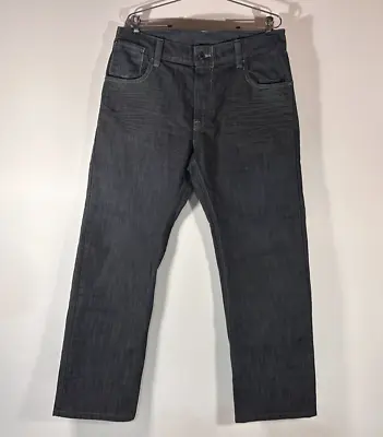 Levis 514 Flap Pocket Classic Dark Wash Jeans Men Size W 36 X L 32 • $19.99