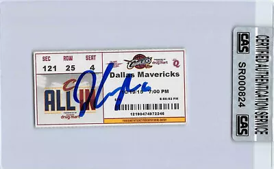 Rakeem Christmas Signed Autographed Game Ticket Cavaliers Vs Mavericks • $15