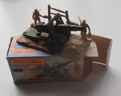 Matchbox Field Gun With Original Box 1977 • £15.49