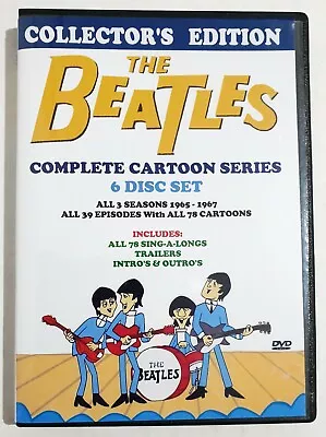 The BEATLES Cartoons - Complete 1960's Cartoons TV Series 6 Disc DVD Set • $34.99