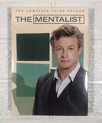 The Mentalist: The Complete Third Season (DVD 2010) 5-Disc Set 24 Episodes NEW • $6.99