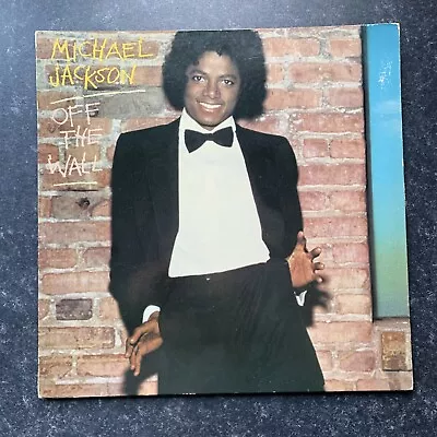 Michael Jackson Off The Wall LP UK 1st Orange Label Gatefold 1979 Record Vinyl  • £16.99