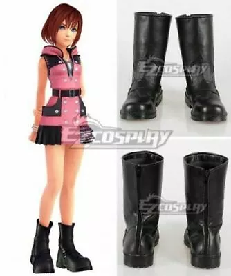 NEW Kingdom Hearts III Kairi Black Cosplay Shoes • $38.88