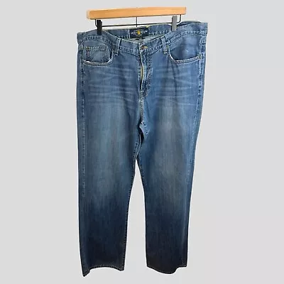 Lucky Brand Jeans Mens 40x34 Original Boot Medium Wash GUC • $26.99