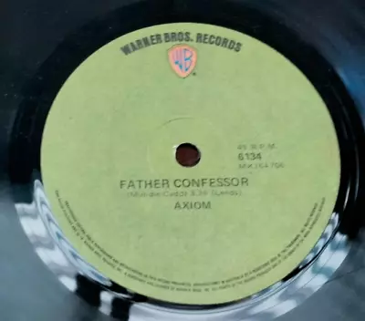 Rare 1970 Oz Gem ‘ Father Confessor / Time & Time Again ’ - Axiom Vinyl 45 7  • $28