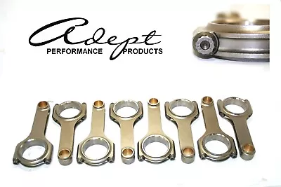 New Chevy BBC 454 6.385  H-Beam Forged 4340 Connecting Rod W/ ARP 8740 Rod Bolt • $400