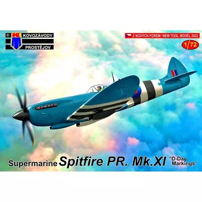 Kovozavody Prostejov 72296 Supermarine Spitfire PR Mk.XI D-Day 1:72 Model Kit • £19.95