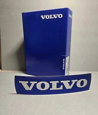 VOLVO S60 V60 XC60 FRONT GRILL EMBLEM METAL STICKER ORIGINAL 30796427 135mmX32mm • $16