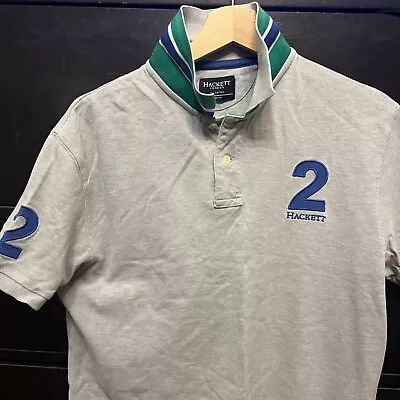 Hackett London Polo Shirt Medium • £12