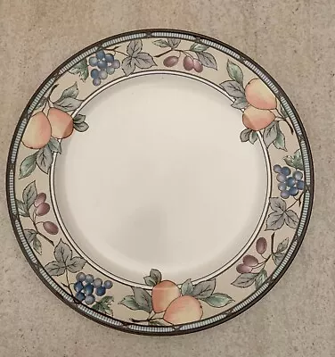 MIKASA Intaglio Garden Harvest Large 11 1/4  Dinner Plate • $12.50