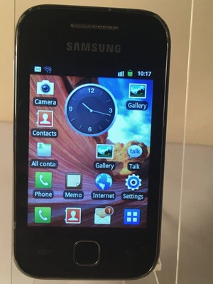 £16.95 • Buy Samsung Galaxy Y Young GT-S5360 - Black Silver (Unlocked) Smartphone Mobile