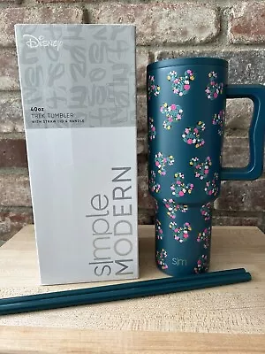 Simple Modern Trek 40oz Tumbler Green Mickey Mouse Disney New In Box • $43