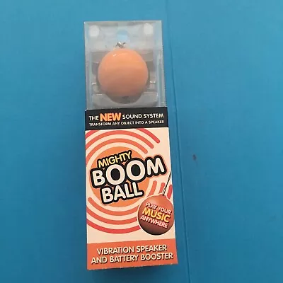 Mighty Boom Ball Vibrating Speaker. • £8.20