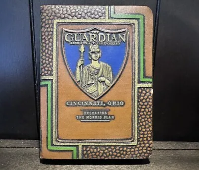 Vintage Guardian Bank & Savings Company Cincinnati Ohio Book Of Thrift (No Key) • $39.50