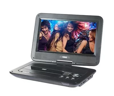  Naxa 10  TFT LCD Swivel Screen Portable DVD Player With USB/SD/MMC Inputs • $129.99