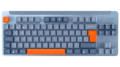 Logitech Signature K855 TKL Wireless Mechanical Keyboard - Blue Grey • $100