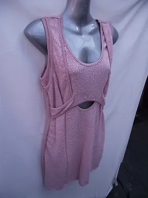 ~BNWOT Womens Sz S 10/12 Dusty Pink Portuguese Ellus Brand Designer Mini Dress~ • $8.98