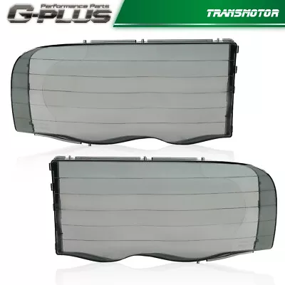 Headlight Headlamp Replacement Lens Smoke Fit For 02-05 Dodge Ram 1500 2500 3500 • $26.89