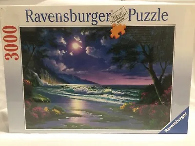 Ravensburger 3000-piece Puzzle Moonlight Beach New Unopened Box Factory Seale • $45.95