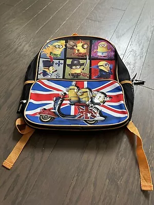 Minions Backpack School Book Bag Tote Kids 16  Pirate Hawaii Vampire Motorcycle • $9.99