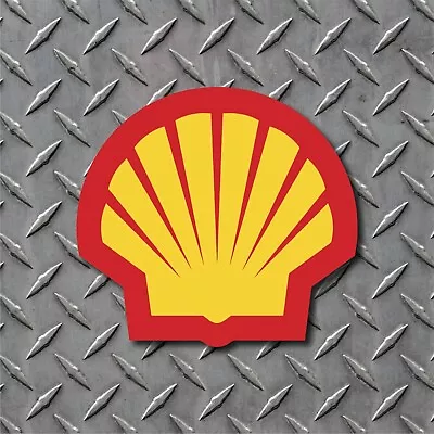 Shell Oil Racing Decal -= Made In USA For Truck Helmet Vehicle Window Wall Car • $3.25