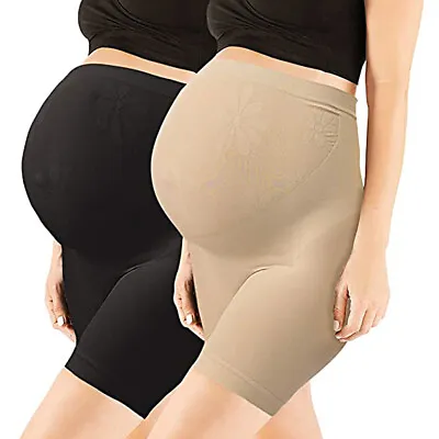 Maternity Shapewear Belly Support Shaping Panty Seamless Pregnancy Underwear UK • £7.79